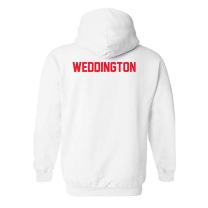 Pitt State - NCAA Men's Track & Field : Griouard Weddington - Hooded Sweatshirt-1