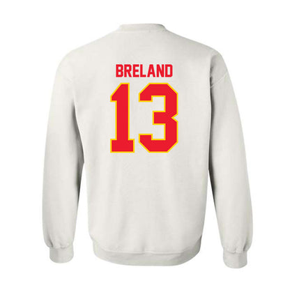 Pitt State - NCAA Men's Basketball : EJ Breland - Crewneck Sweatshirt-1