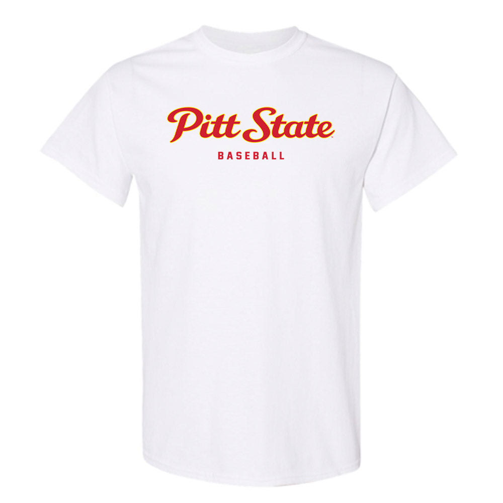 Pitt State - NCAA Baseball : Lucas Vanlanduit - T-Shirt-0
