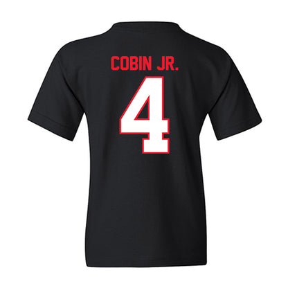 Pitt State - NCAA Men's Basketball : David Cobin Jr. - Youth T-Shirt-1