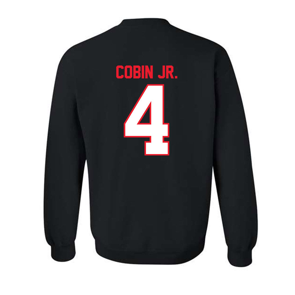 Pitt State - NCAA Men's Basketball : David Cobin Jr. - Crewneck Sweatshirt-1
