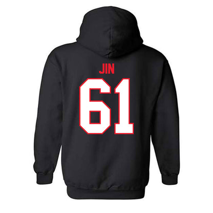 Pitt State - NCAA Football : Charlie Jin - Hooded Sweatshirt-1