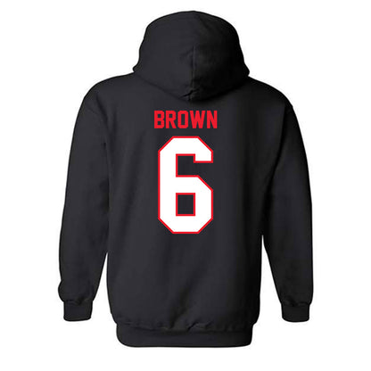 Pitt State - NCAA Softball : Allie Brown - Hooded Sweatshirt-1