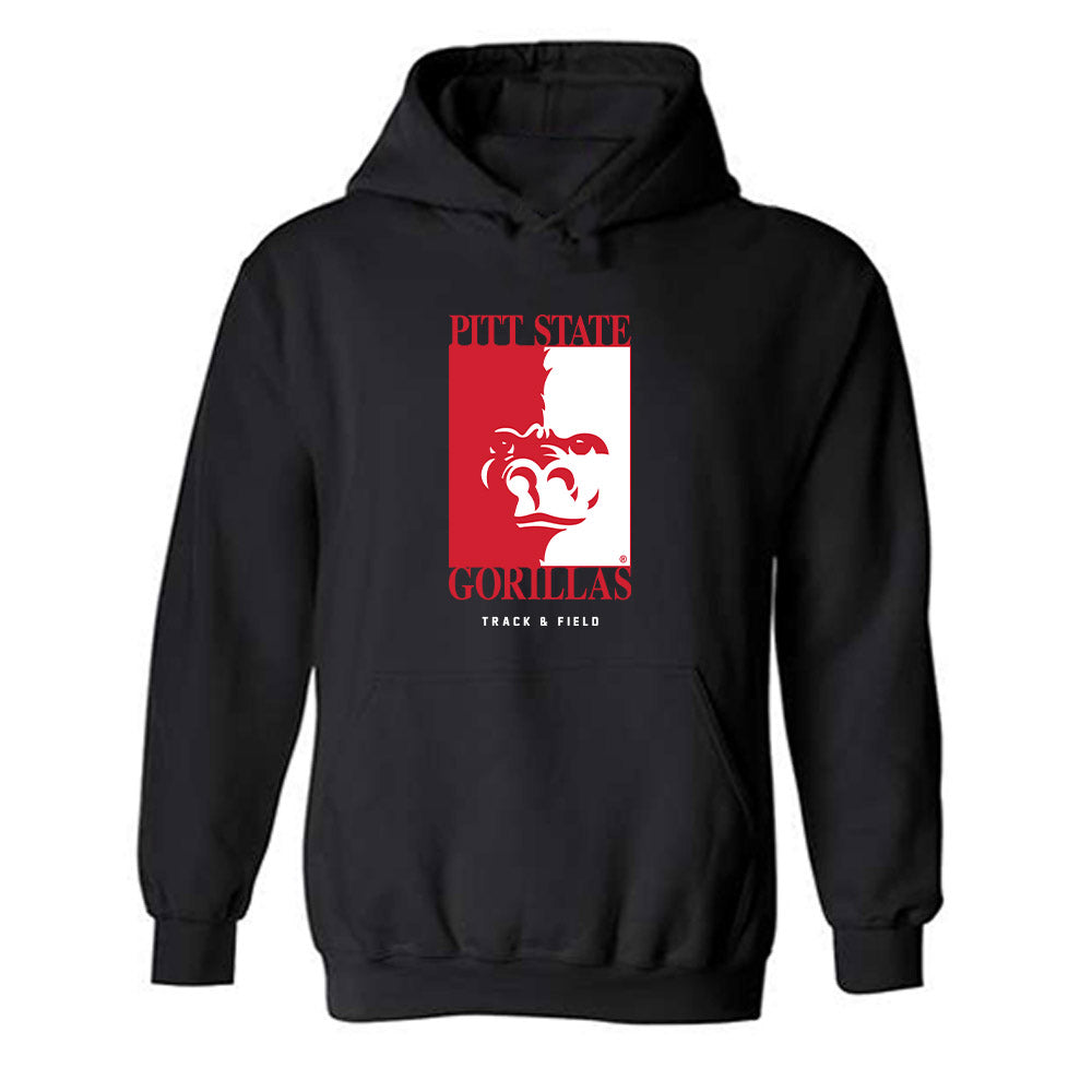 Pitt State - NCAA Men's Track & Field : Nate Watson - Hooded Sweatshirt-0