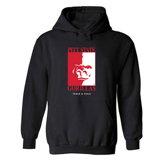 Pitt State - NCAA Men's Track & Field : Bryce Southerland - Hooded Sweatshirt-0