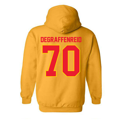 Pitt State - NCAA Football : Kaden Degraffenreid - Hooded Sweatshirt-1