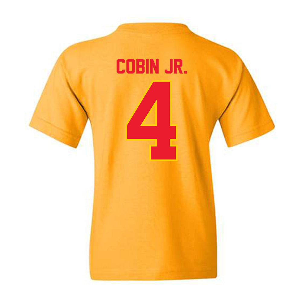 Pitt State - NCAA Men's Basketball : David Cobin Jr. - Youth T-Shirt-1