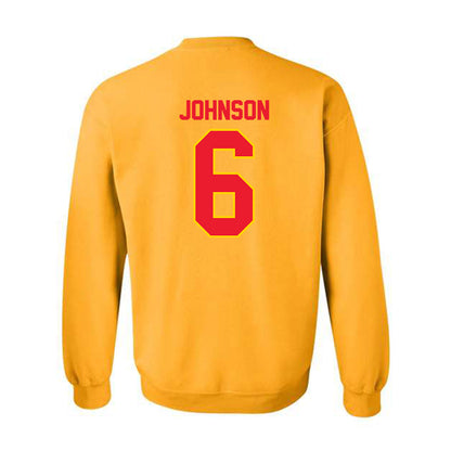Pitt State - NCAA Football : Bryce Johnson - Crewneck Sweatshirt-1