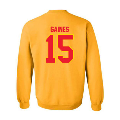Pitt State - NCAA Football : Daijon Gaines - Crewneck Sweatshirt-1