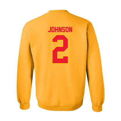 Pitt State - NCAA Football : Bryce Johnson - Crewneck Sweatshirt-1