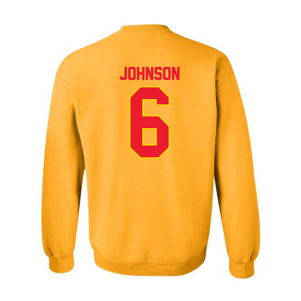 Pitt State - NCAA Football : Bryce Johnson - Crewneck Sweatshirt-1