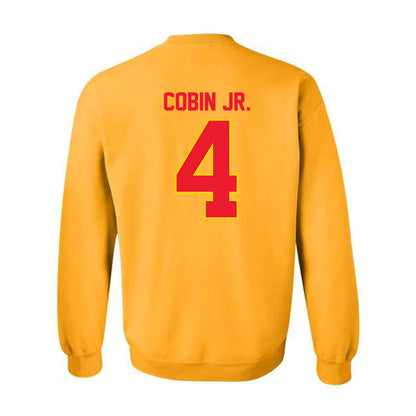 Pitt State - NCAA Men's Basketball : David Cobin Jr. - Crewneck Sweatshirt-1