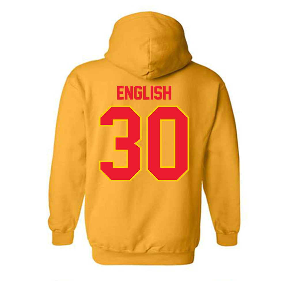 Pitt State - NCAA Men's Basketball : Mason English - Hooded Sweatshirt-1