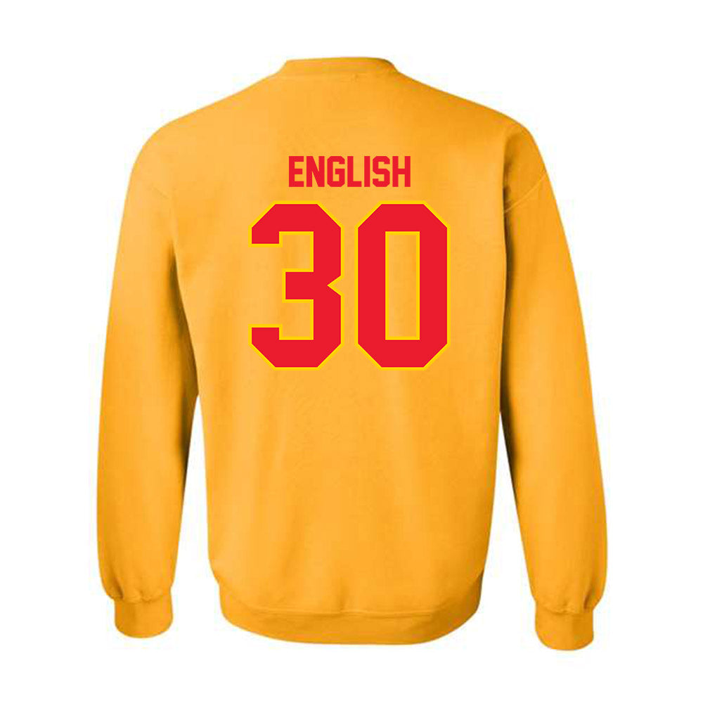 Pitt State - NCAA Men's Basketball : Mason English - Crewneck Sweatshirt-1