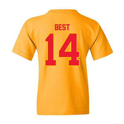 Pitt State - NCAA Football : Khali Best - Youth T-Shirt-1