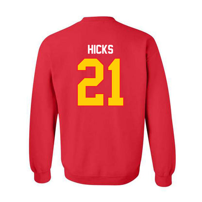 Pitt State - NCAA Football : Landyn Hicks - Crewneck Sweatshirt-1