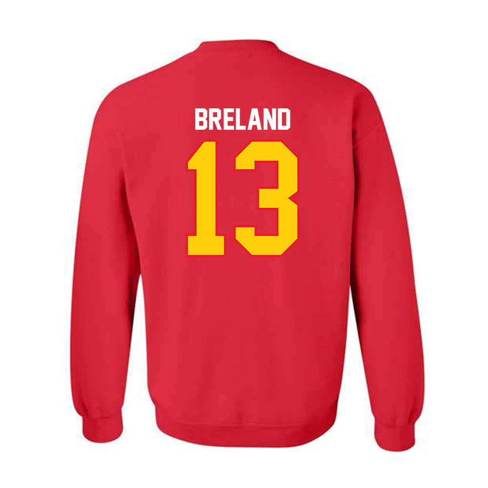 Pitt State - NCAA Men's Basketball : EJ Breland - Crewneck Sweatshirt-1