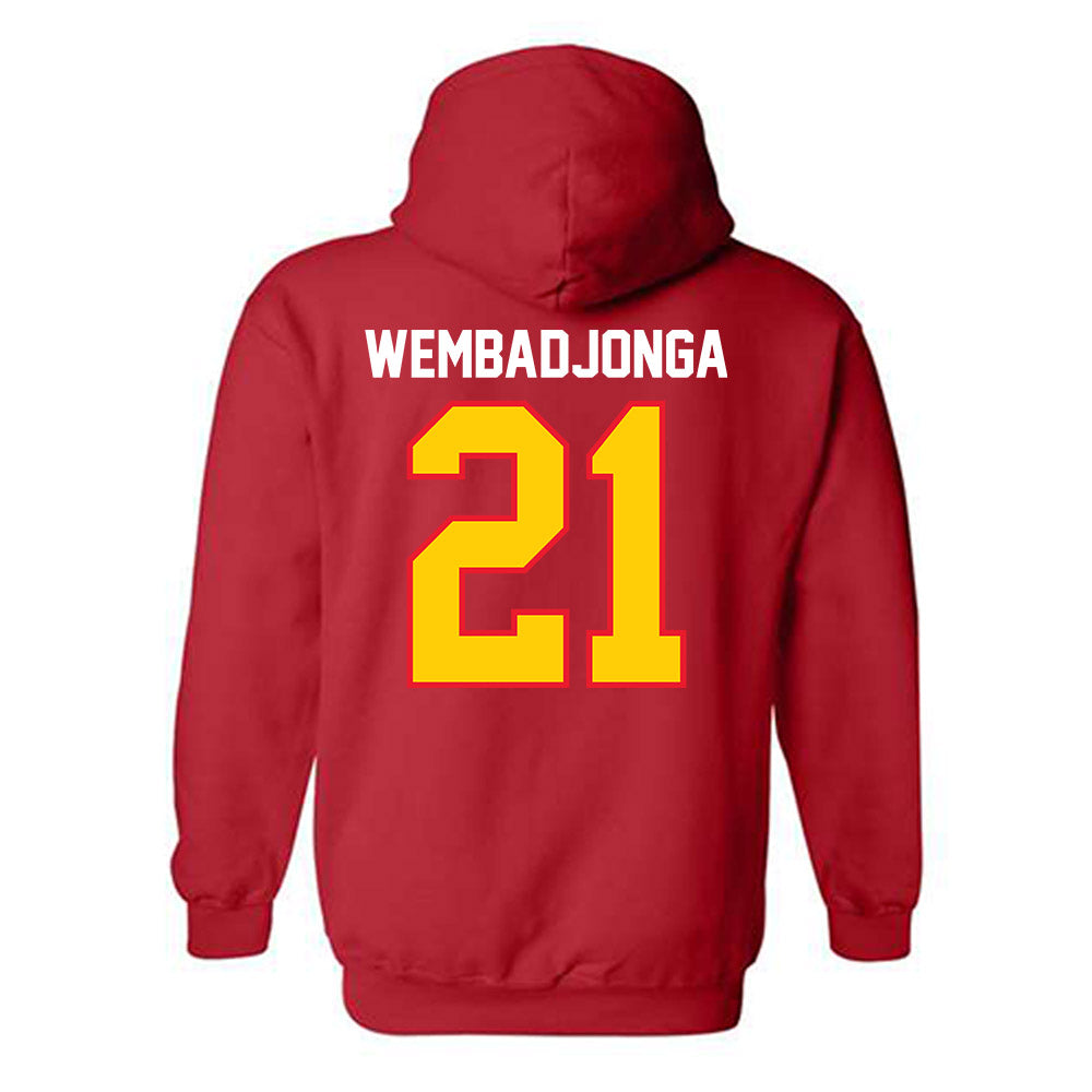 Pitt State - NCAA Women's Basketball : Marie WEMBADJONGA - Hooded Sweatshirt-1