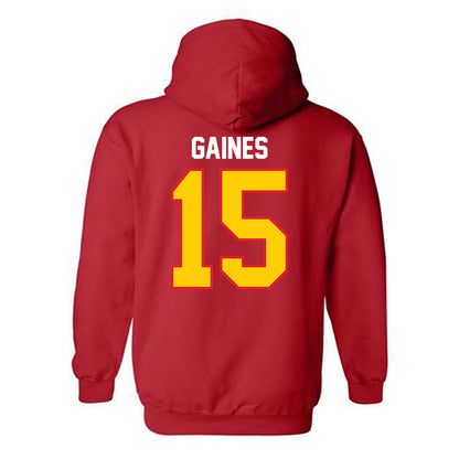 Pitt State - NCAA Football : Daijon Gaines - Hooded Sweatshirt-1