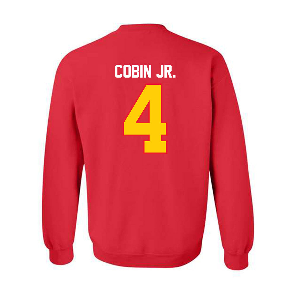 Pitt State - NCAA Men's Basketball : David Cobin Jr. - Crewneck Sweatshirt-1