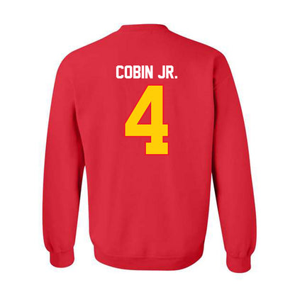 Pitt State - NCAA Men's Basketball : David Cobin Jr. - Crewneck Sweatshirt-1