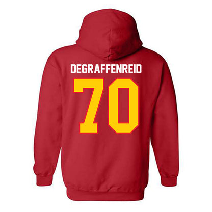 Pitt State - NCAA Football : Kaden Degraffenreid - Hooded Sweatshirt-1