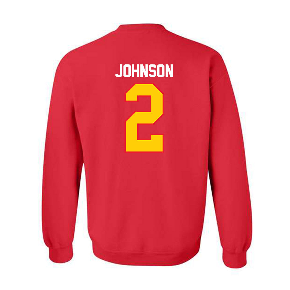 Pitt State - NCAA Football : Bryce Johnson - Crewneck Sweatshirt-1