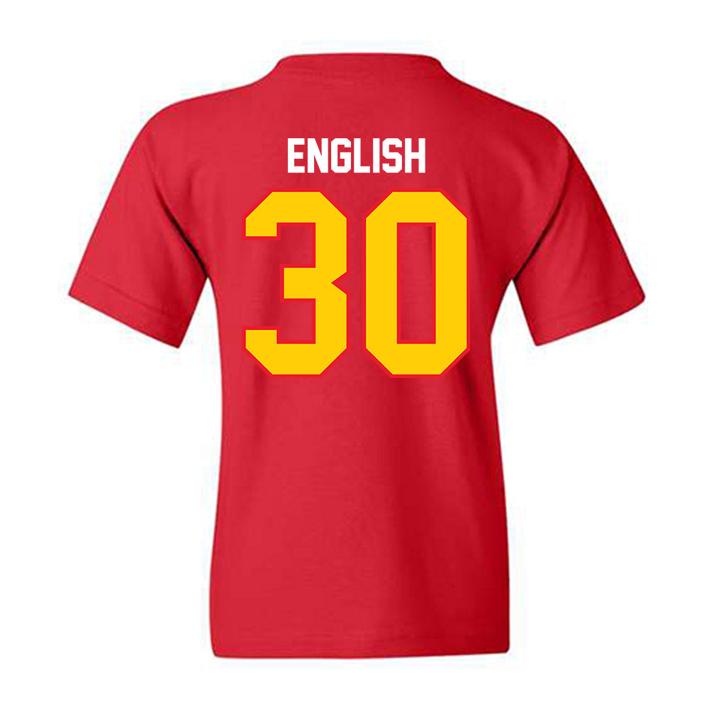 Pitt State - NCAA Men's Basketball : Mason English - Youth T-Shirt-1