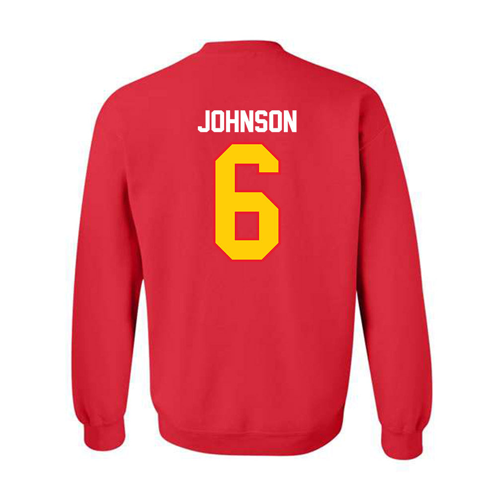 Pitt State - NCAA Football : Bryce Johnson - Crewneck Sweatshirt-1