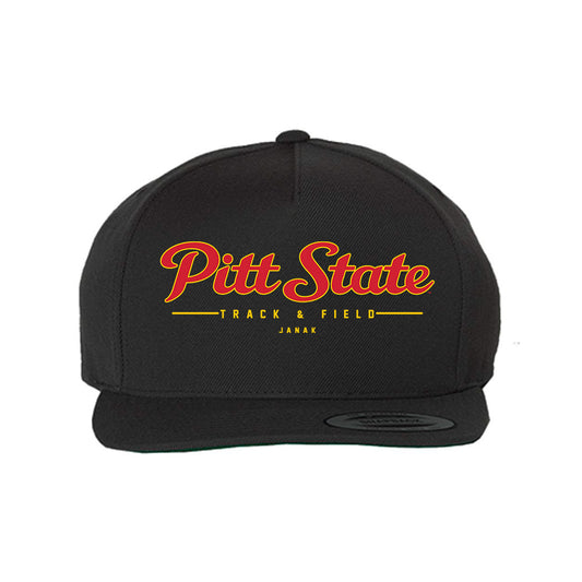 Pitt State - NCAA Men's Track & Field : Ryan Janak - Snapback Hat-0