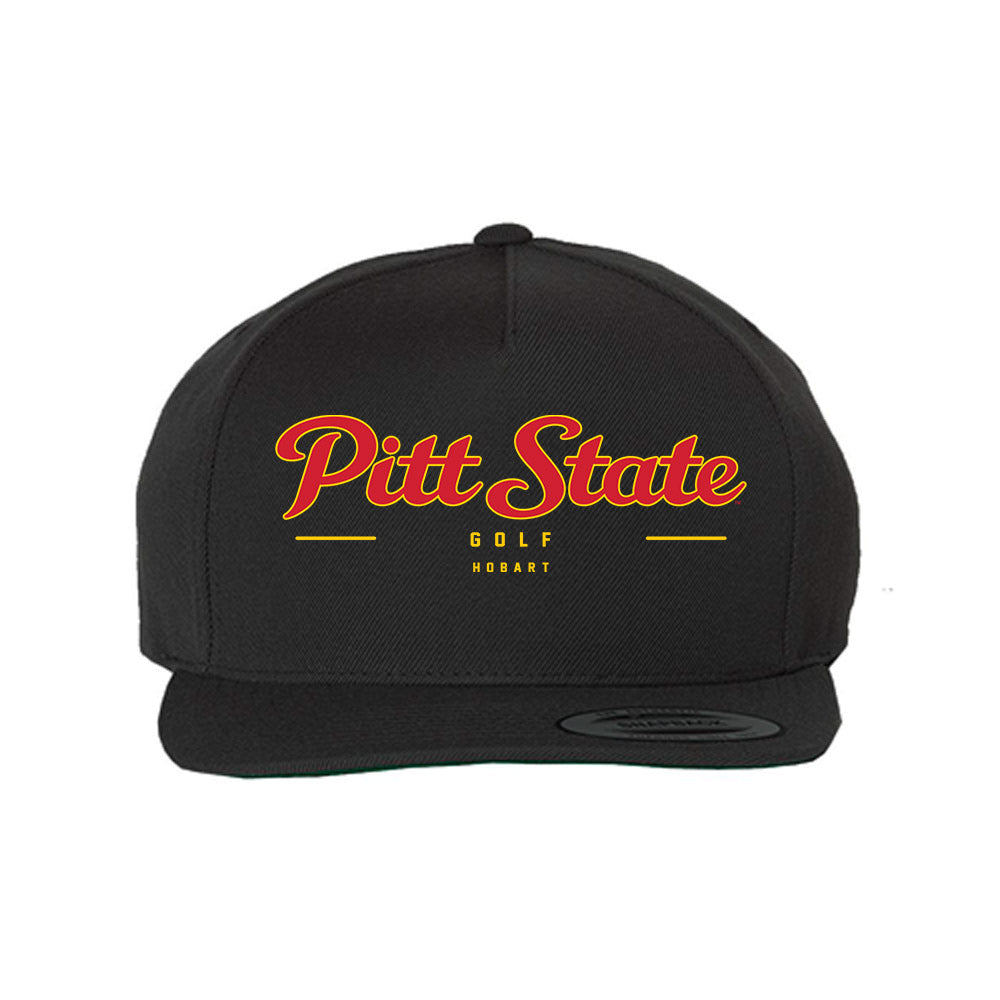 Pitt State - NCAA Men's Golf : David Hobart - Snapback Hat-0