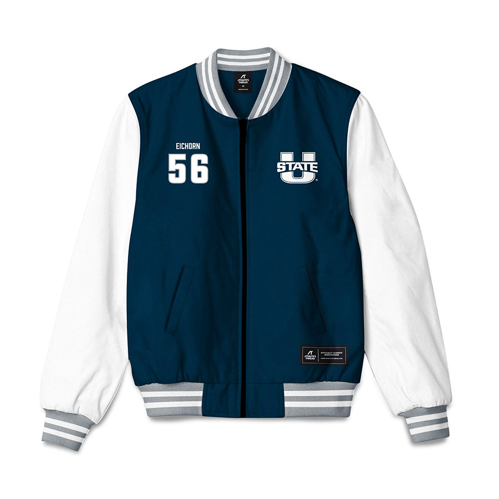 Utah State - NCAA Football : Jake Eichorn - Bomber Jacket-0