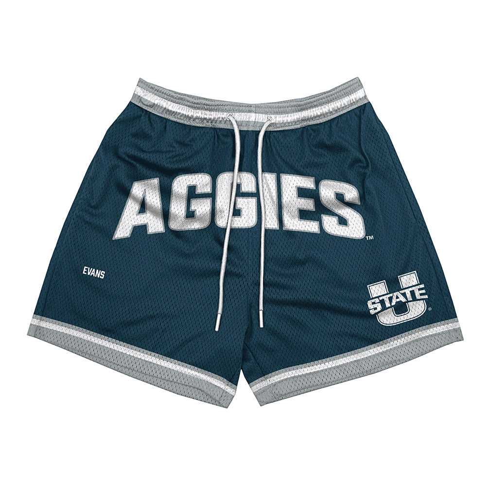 Utah State - NCAA Women's Gymnastics : Amari Evans - Shorts-0