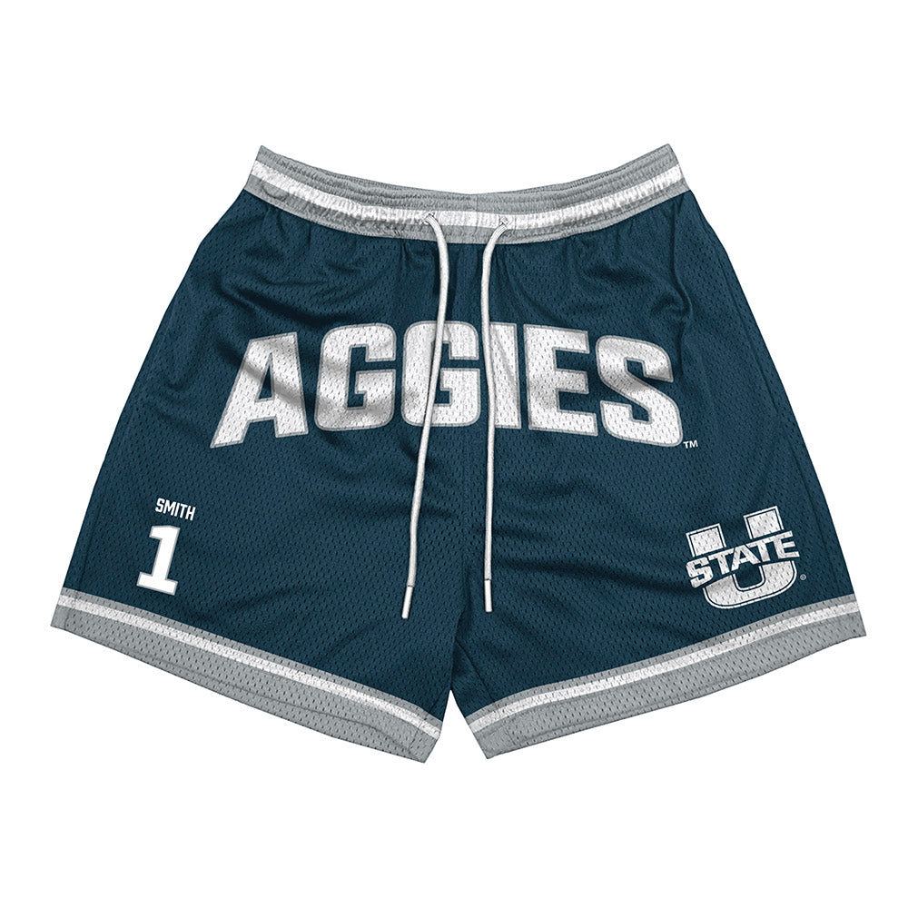 Utah State - NCAA Softball : Denay Smith - Shorts-0