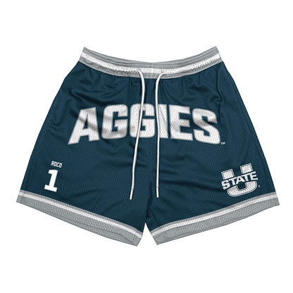 Utah State - NCAA Women's Basketball : Catalina Roco - Shorts-0