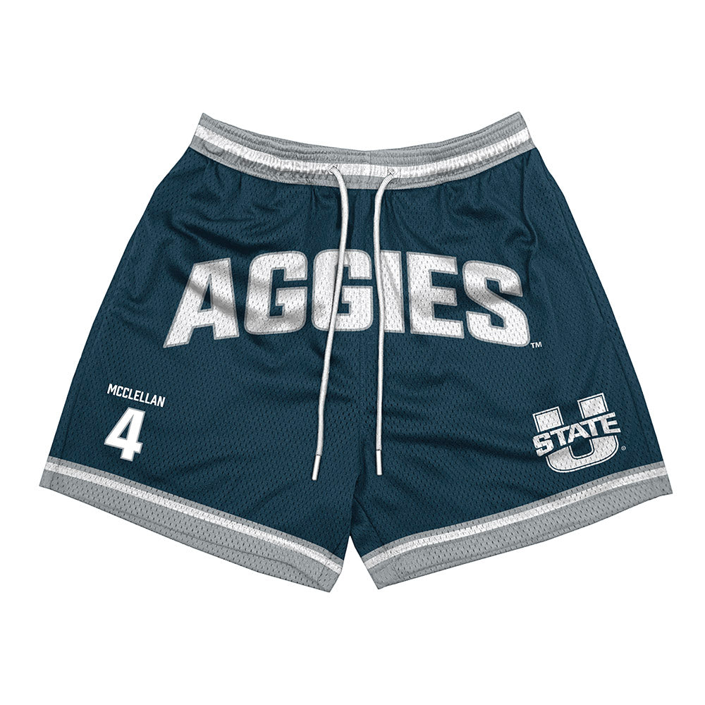 Utah State - NCAA Football : John McClellan - Shorts-0