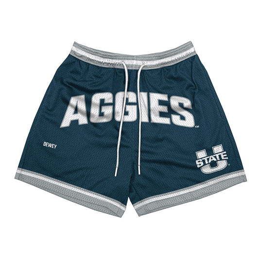 Utah State - NCAA Women's Gymnastics : Anabelle Dewey - Shorts-0