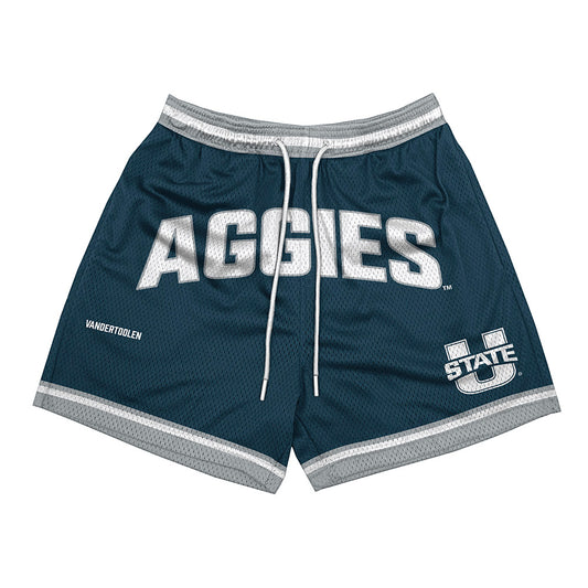 Utah State - NCAA Women's Gymnastics : Lundyn VanderToolen - Shorts-0