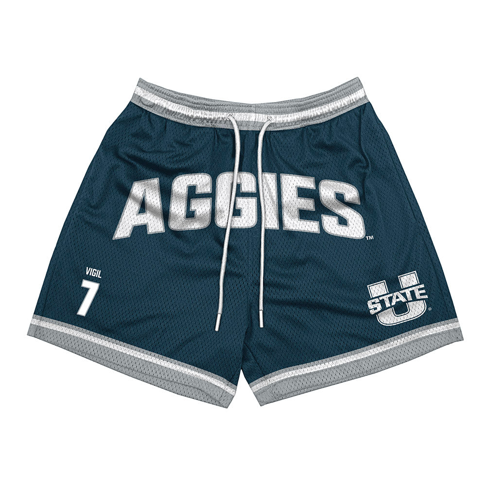 Utah State - NCAA Women's Soccer : Kasie Vigil - Shorts-0