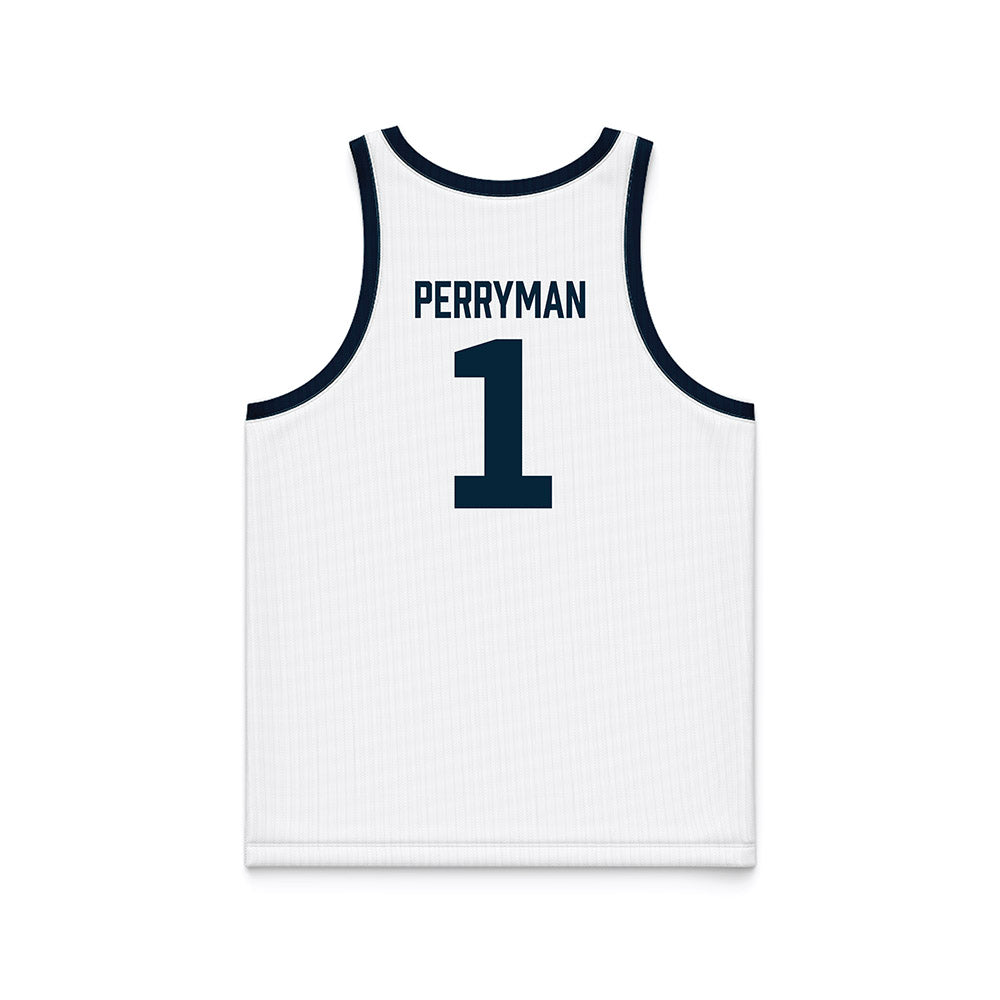 Utah State - NCAA Men's Basketball : Elijah Perryman - Basketball Jersey-1