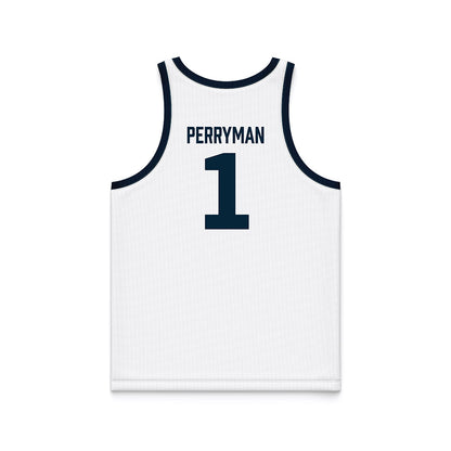 Utah State - NCAA Men's Basketball : Elijah Perryman - Basketball Jersey-1