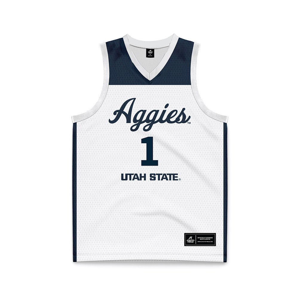 Utah State - NCAA Women's Basketball : Catalina Roco - Basketball Jersey-0
