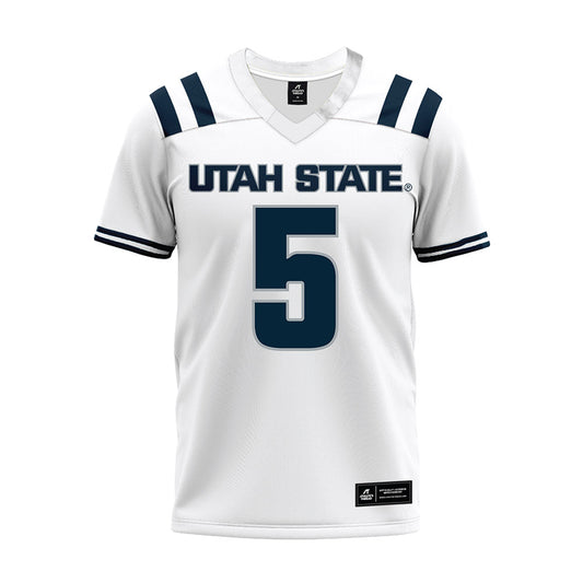 Utah State - NCAA Football : Brady Goodman - Premium Football Jersey-0