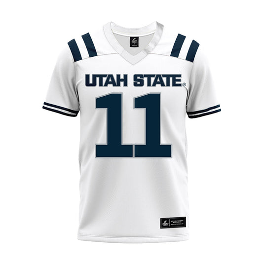 Utah State - NCAA Football : Brody Flores - Premium Football Jersey-0