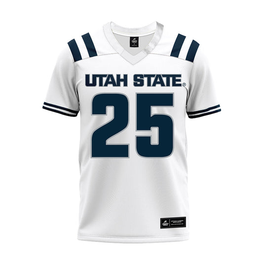 Utah State - NCAA Football : Ravian Larry - Premium Football Jersey-0