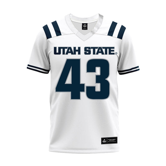 Utah State - NCAA Football : Owen Edwards - Premium Football Jersey-0