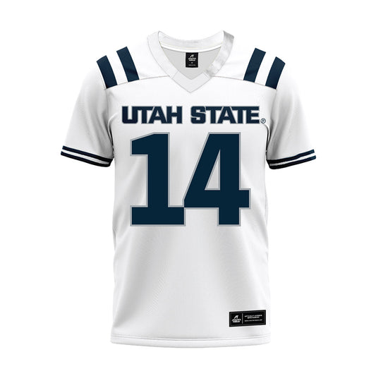 Utah State - NCAA Football : Tanner Rinker - Premium Football Jersey-0