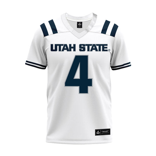 Utah State - NCAA Football : John McClellan - Premium Football Jersey-0