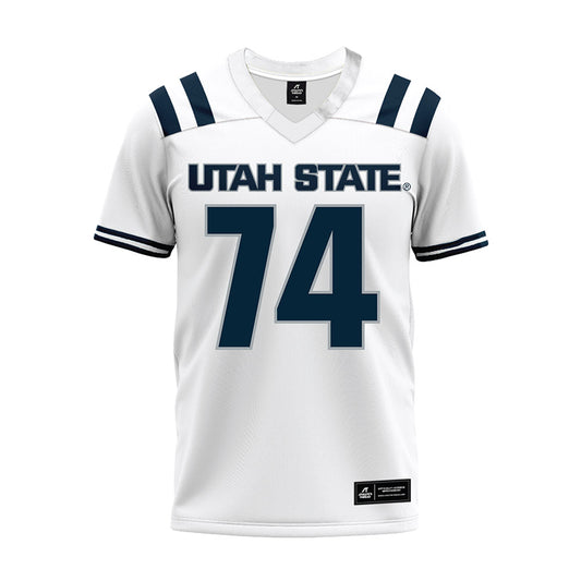 Utah State - NCAA Football : Samuel Brousseau - Premium Football Jersey-0