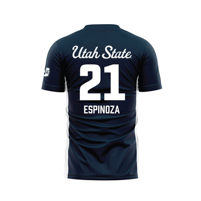 Utah State - NCAA Women's Soccer : Victoria Espinoza - Soccer Jersey-1